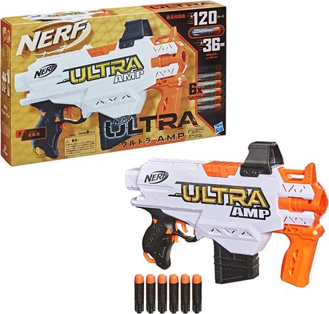  Đồ chơi trẻ em Nerf Ultra AMP F0954 Electric Blaster 6 phi tiêu chính hãng + Dart Clip 