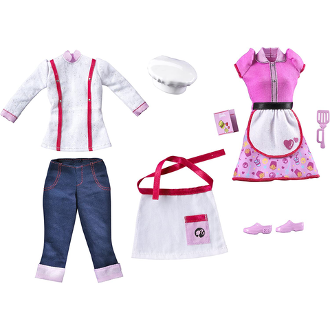  Trang phục búp bê Barbie I Can Be Restaurant Fashion Pack 