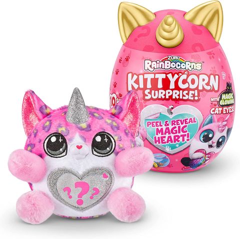  Đồ chơi Trứng thú bông bất ngờ Rainbocorns Kittycorn Surprise ZURU 