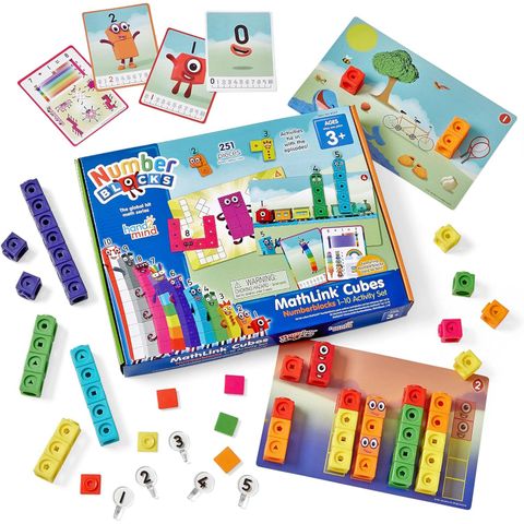  93417 Numberblocks 0-10 Activity Set with MathLink Cubes 