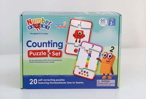  Bộ ghép và đếm số 95401 Numberblocks Counting Puzzle Set 