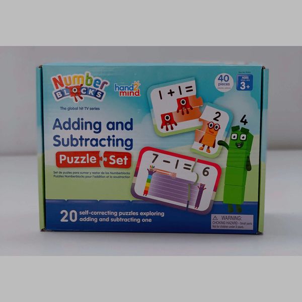 Bộ đồ chơi học toán Numberblocks Adding and Subtracting Puzzle Set