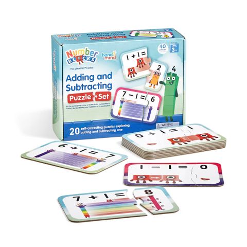  23win08 com học toán Numberblocks Adding and Subtracting Puzzle Set 