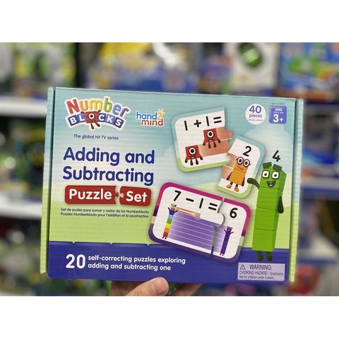  23win08 com học toán Numberblocks Adding and Subtracting Puzzle Set 