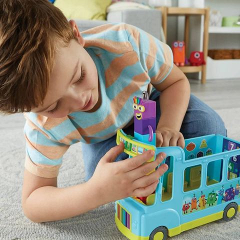  Bộ học toán cho trẻ 3 tuổi trở lên 96092 Numberblocks Rainbow Bus 