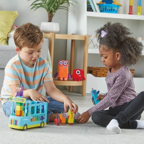  Bộ học toán cho trẻ 3 tuổi trở lên 96092 Numberblocks Rainbow Bus 