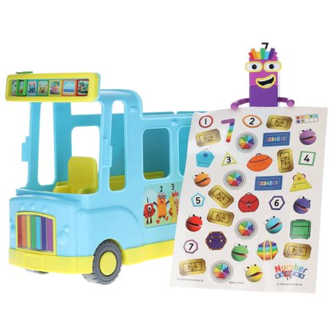  Bộ học toán cho trẻ 3 tuổi trở lên 96092 Numberblocks Rainbow Bus 
