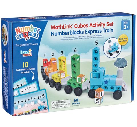  96094 Bộ tàu tốc hành Numberblocks MathLink Cubes Numberblocks Express Train Activity Set 