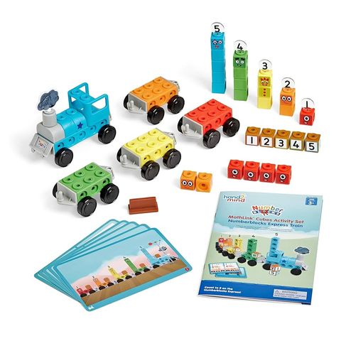  96094 Bộ tàu tốc hành Numberblocks MathLink Cubes Numberblocks Express Train Activity Set 