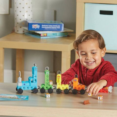  96094 Bộ tàu tốc hành Numberblocks MathLink Cubes Numberblocks Express Train Activity Set 