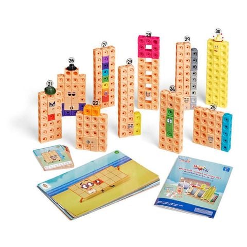  96321 Bộ học toán Mathlink Cubes Numberblocks 21 - 30 Activity Set 