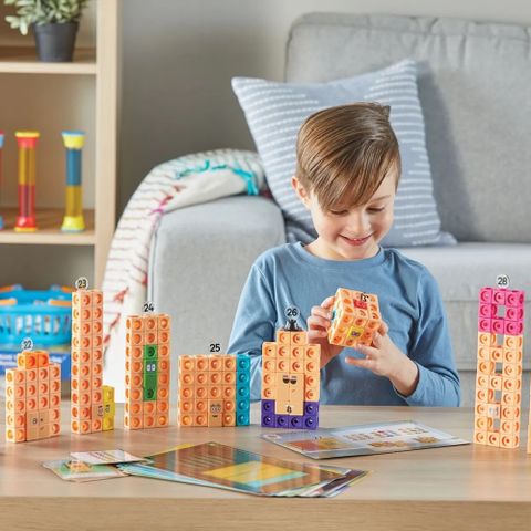  96321 Bộ học toán Mathlink Cubes Numberblocks 21 - 30 Activity Set 