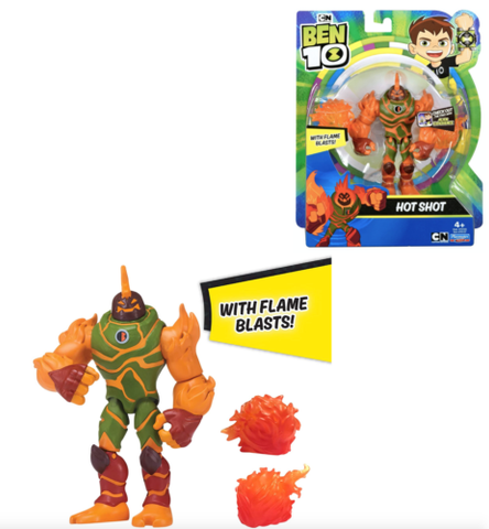  Đồ chơi trẻ em mô hình Ben 10 Hot Shot Action Figure 