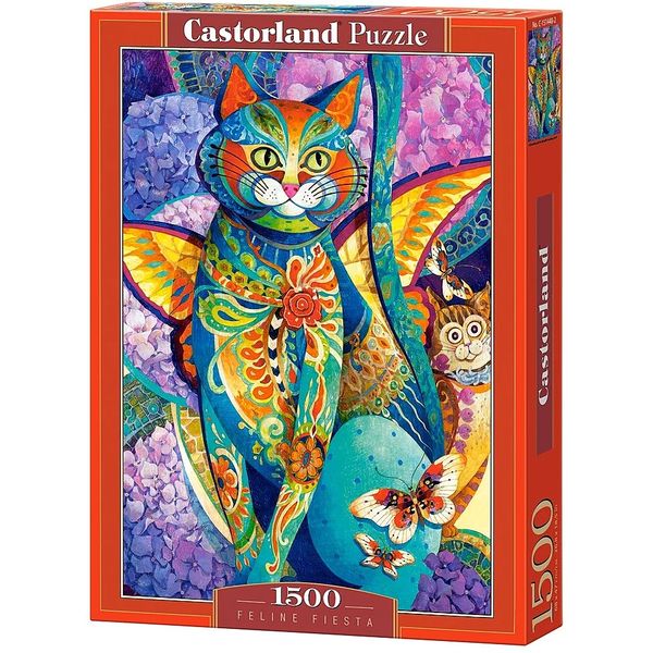 Xếp hình Feline Fiesta 1500 mảnh CASTORLAND C151448