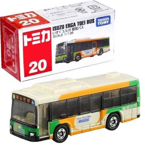  Tomica 20 ISUZU ERGA TOEI BUS 