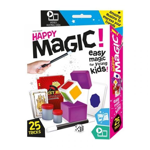  HP1943- Bộ Happy Magic 25 trò ảo thuật nhà tiên tri tài ba 