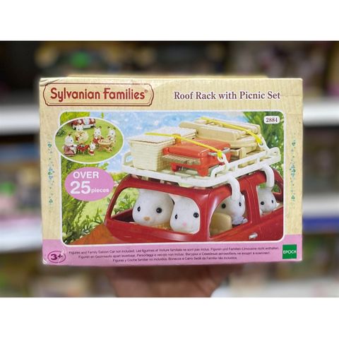  Sylvanian Families EP-2884 Giá để đồ picnic trên nóc ô tô (không bao gồm xe) 