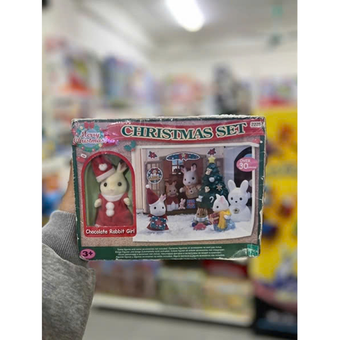  Đồ chơi bộ giáng sinh Sylvanian Families 2225 Christmas Set Limited Edition 