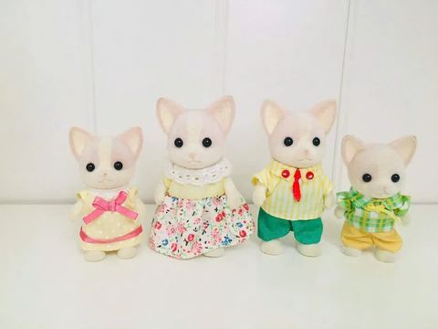  Đồ chơi gia đình 3149 Sylvanian Families Chihuahua Dog Family Stuffed Toy 