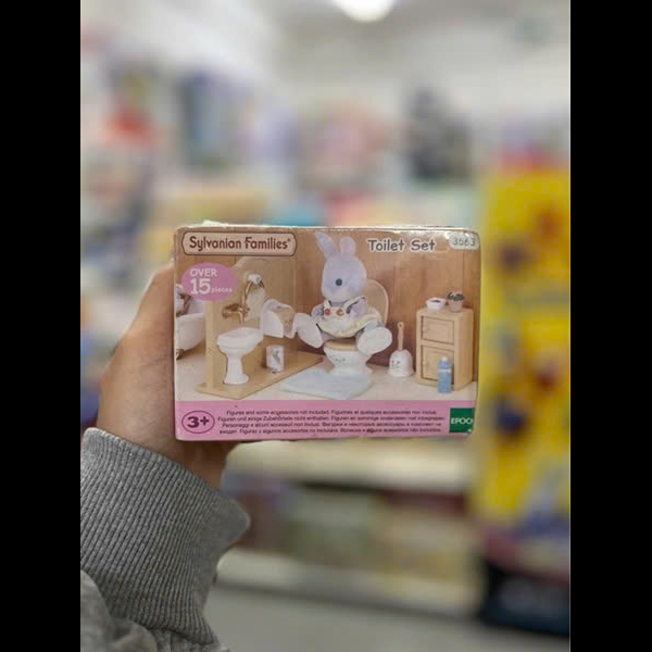 Sylvanian Families Toilet Set