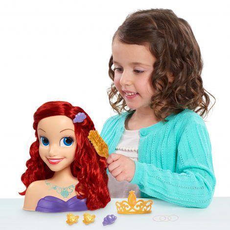  Búp bê làm tóc Just Play Princess Ariel Roleplay 