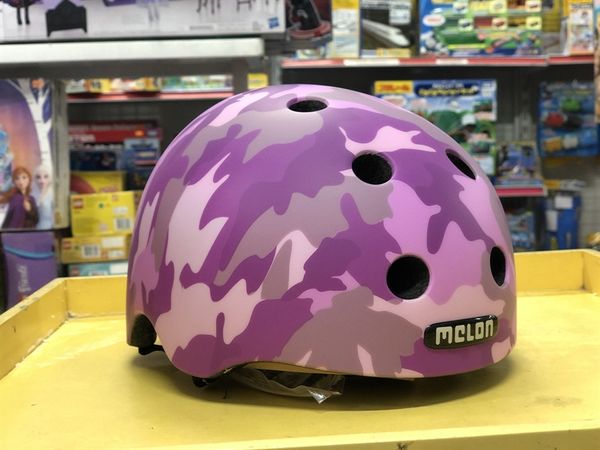  Mũ bảo hiểm Melon Camouflage Pink size xxs-s 
