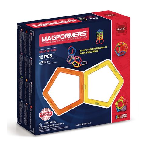  MAG-701009 Bo Magformers co ban 12 hinh ngu giac 