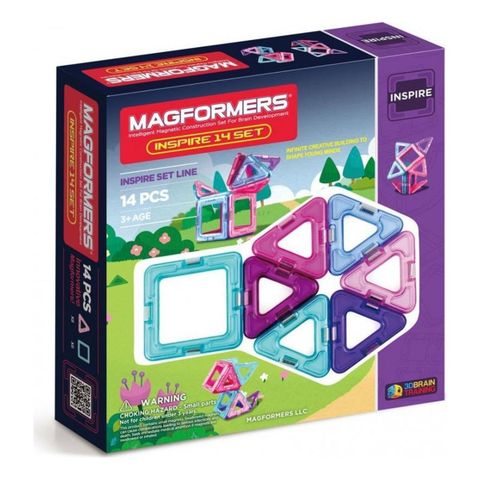 MAG-704001 Bo Magformers cam hung 14 manh 