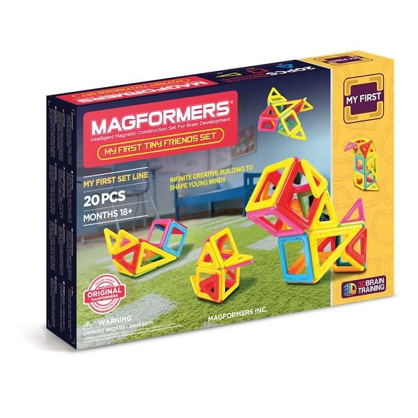 Bộ Magformers đầu tiên Người bạn nhỏ 20 mảnh MAG-702004