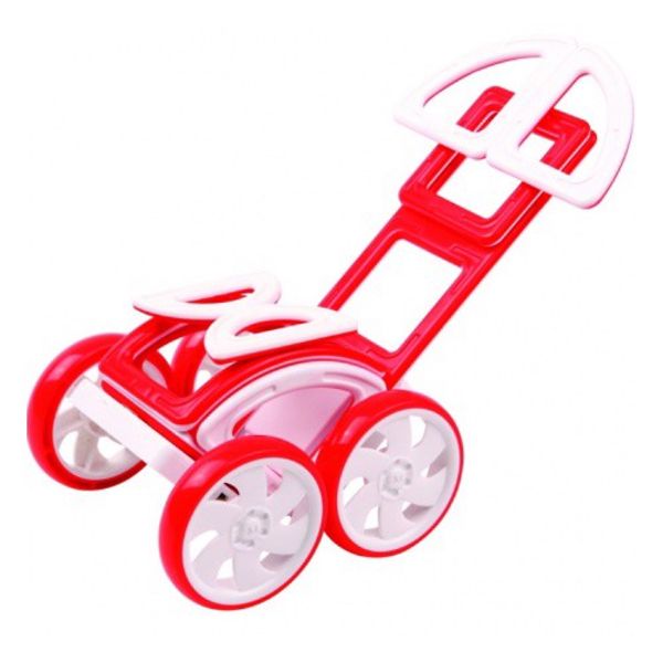 Bộ Magformers đầu tiên Xe đua đỏ 14 mảnh MAG-702006