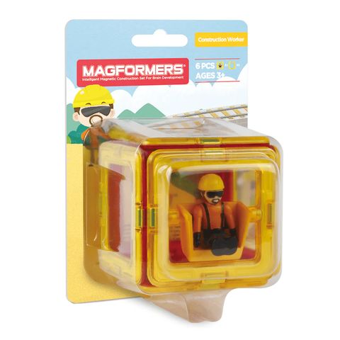  Bộ Magformers cơ bản kỹ sư xây dựng 6 mảnh MAG-715008 