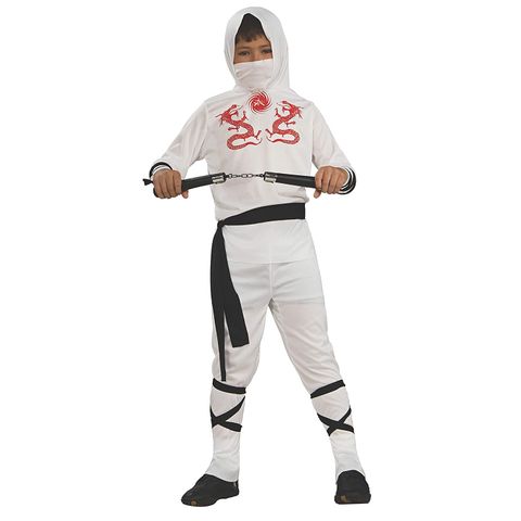  Trang phục Ninja trắng size 4-6 