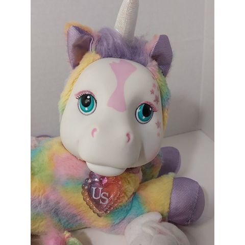  Unicorn Surprise Plush Tie Dye Sparkle Horn w/ 2 Baby Pony 