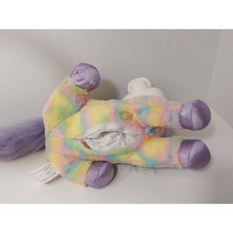  Mô hình thú bông Unicorn Surprise Plush Tie Dye Sparkle Horn w/ 2 Baby Pony 