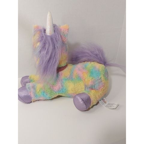  Unicorn Surprise Plush Tie Dye Sparkle Horn w/ 2 Baby Pony 