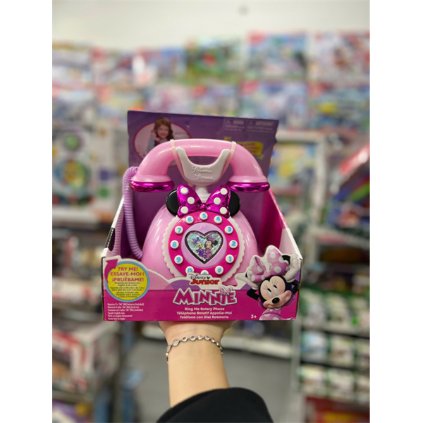 Disney Junior Minnie Mouse Ring Me Rotary Phone