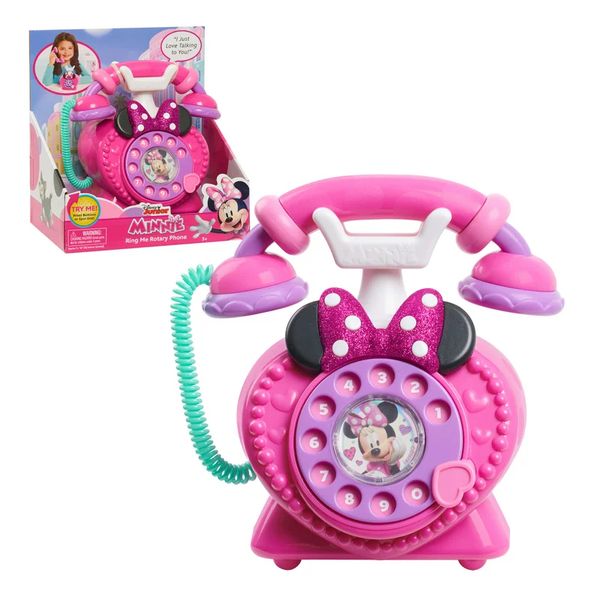 Disney Junior Minnie Mouse Ring Me Rotary Phone