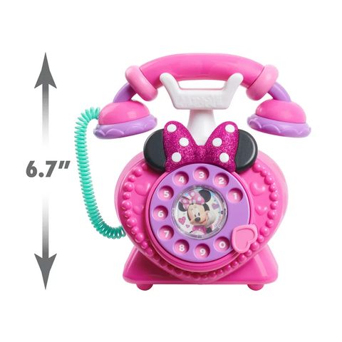  Disney Junior Minnie Mouse Ring Me Rotary Phone 