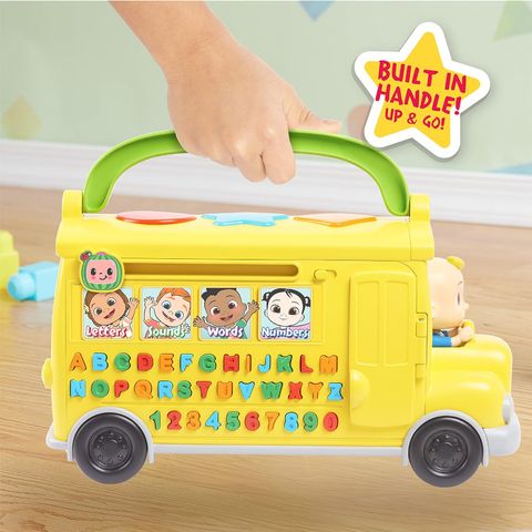  96111 CoComelon Musical Learning Bus, Number and Letter Recognition, Phonetics 