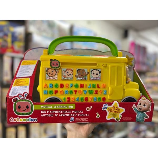 23win08 com xe buýt học tập CoComelon Musical Learning Bus, Number and Letter 96111