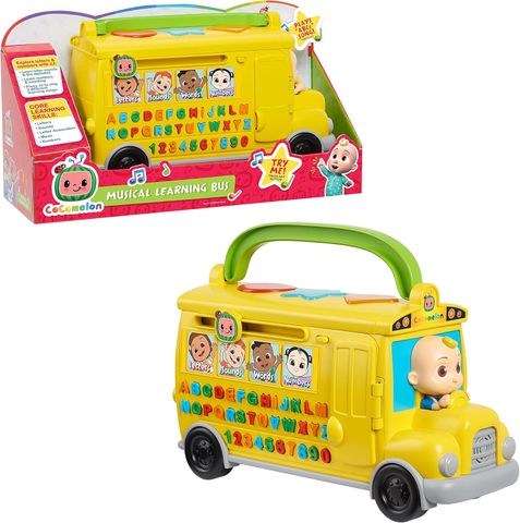  96111 CoComelon Musical Learning Bus, Number and Letter Recognition, Phonetics 