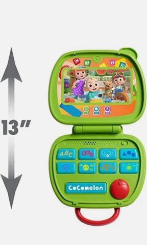  Đồ chơi học tập 63-96113 Cocomelon JJ Sing and Learn Laptop Toy For Kids 