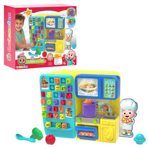  96216 Just Play CoComelon Learning Kitchen, 34-Pieces 