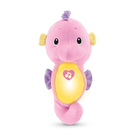  Đồ chơi cá ngựa ru ngủ Fisher-Price Soothe N' Glow Crib Toy - Seahorse Pink - DGH73 