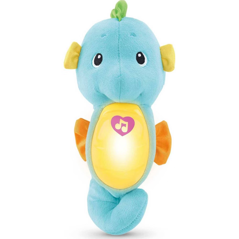  Đồ chơi cá ngựa ru ngủ Fisher-Price Soothe N' Glow Crib Toy - Seahorse Blue - DGH78 