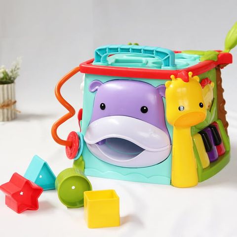  Đồ chơi hộp tương tác Fisher-Price Bilingual Learning Box-DNY97 