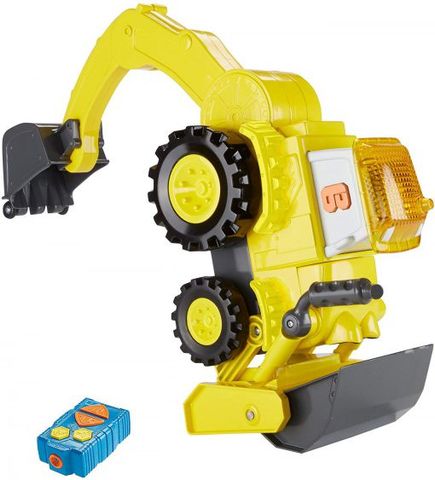  Fisher Price Xe xúc cát biết nói Bob the Builder R/C Super Scoop 