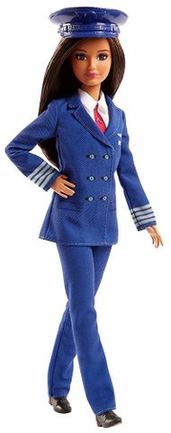  Đồ chơi búp bê Barbie Pilot Doll 