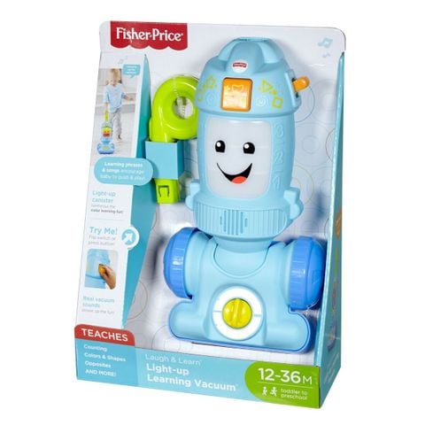  Đồ chơi máy hút bụi có nhạc FNR97 - Fisher-Price Laugh & Learn Light-Up Learning Vacuum Cleaner 