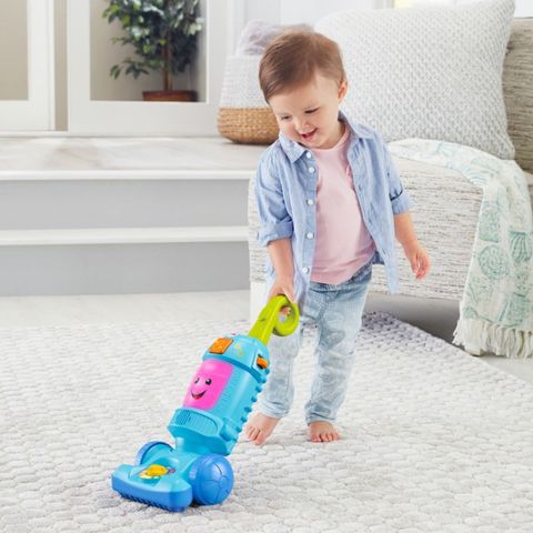  Đồ chơi máy hút bụi có nhạc FNR97 - Fisher-Price Laugh & Learn Light-Up Learning Vacuum Cleaner 